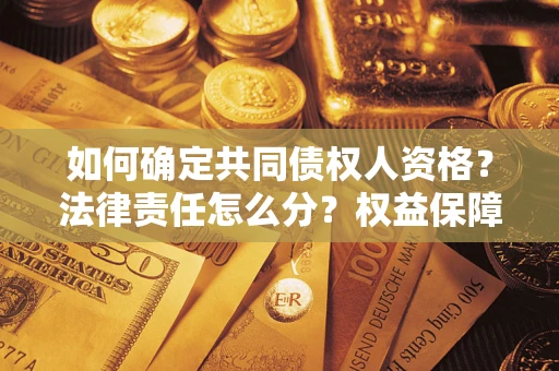 济南如何确定共同债权人资格？法律责任怎么分？权益保障技巧揭秘！